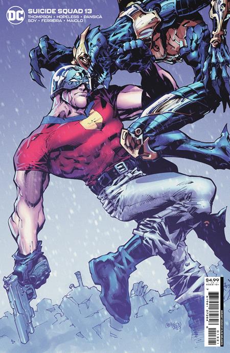 SUICIDE SQUAD #13 CVR B GLEB MELNIKOV CARD STOCK VAR (WAR FOR EARTH-3)
