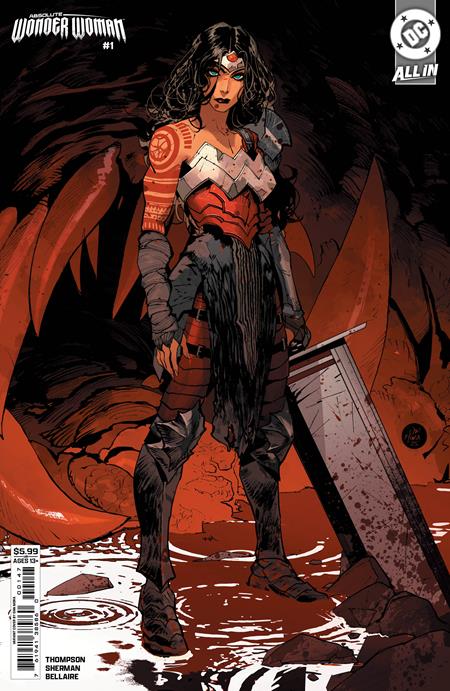 ABSOLUTE WONDER WOMAN #1 Fifth Printing Cvr B Dan Mora Connecting Card Stock Var