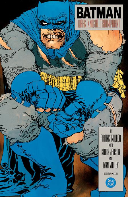 BATMAN THE DARK KNIGHT RETURNS #2 (OF 4) FACSIMILE EDITION CVR B FRANK MILLER FOIL VAR