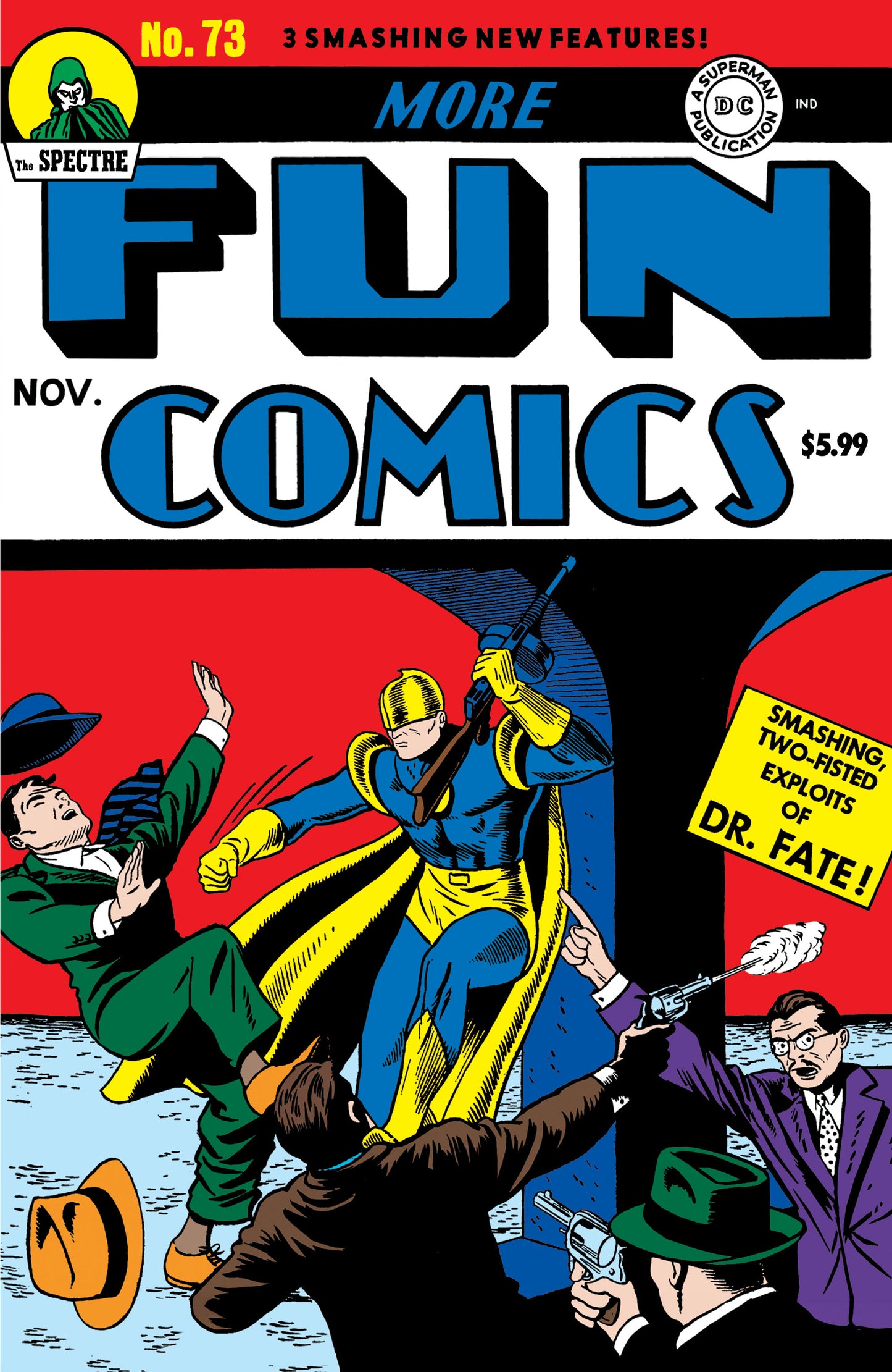 MORE FUN COMICS #73 FACSIMILE EDITION CVR A HOWARD SHERMAN