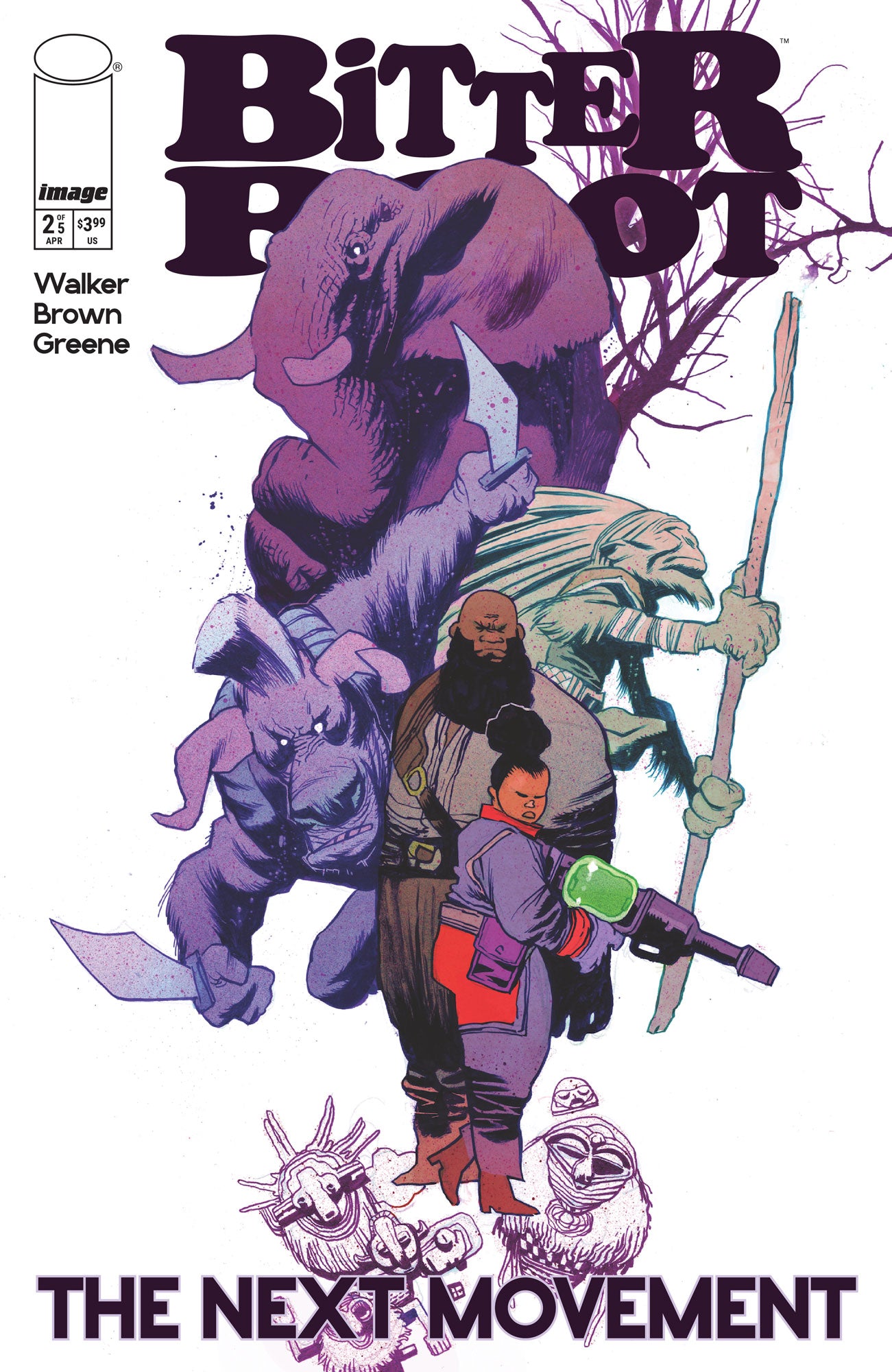 BITTER ROOT THE NEXT MOVEMENT #2 (OF 5) CVR B JAMES HARREN LEGACY VAR (MR)