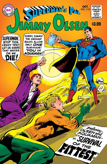 SUPERMAN'S PAL JIMMY OLSEN #115 FACSIMILE EDITION CVR A NEAL ADAMS
