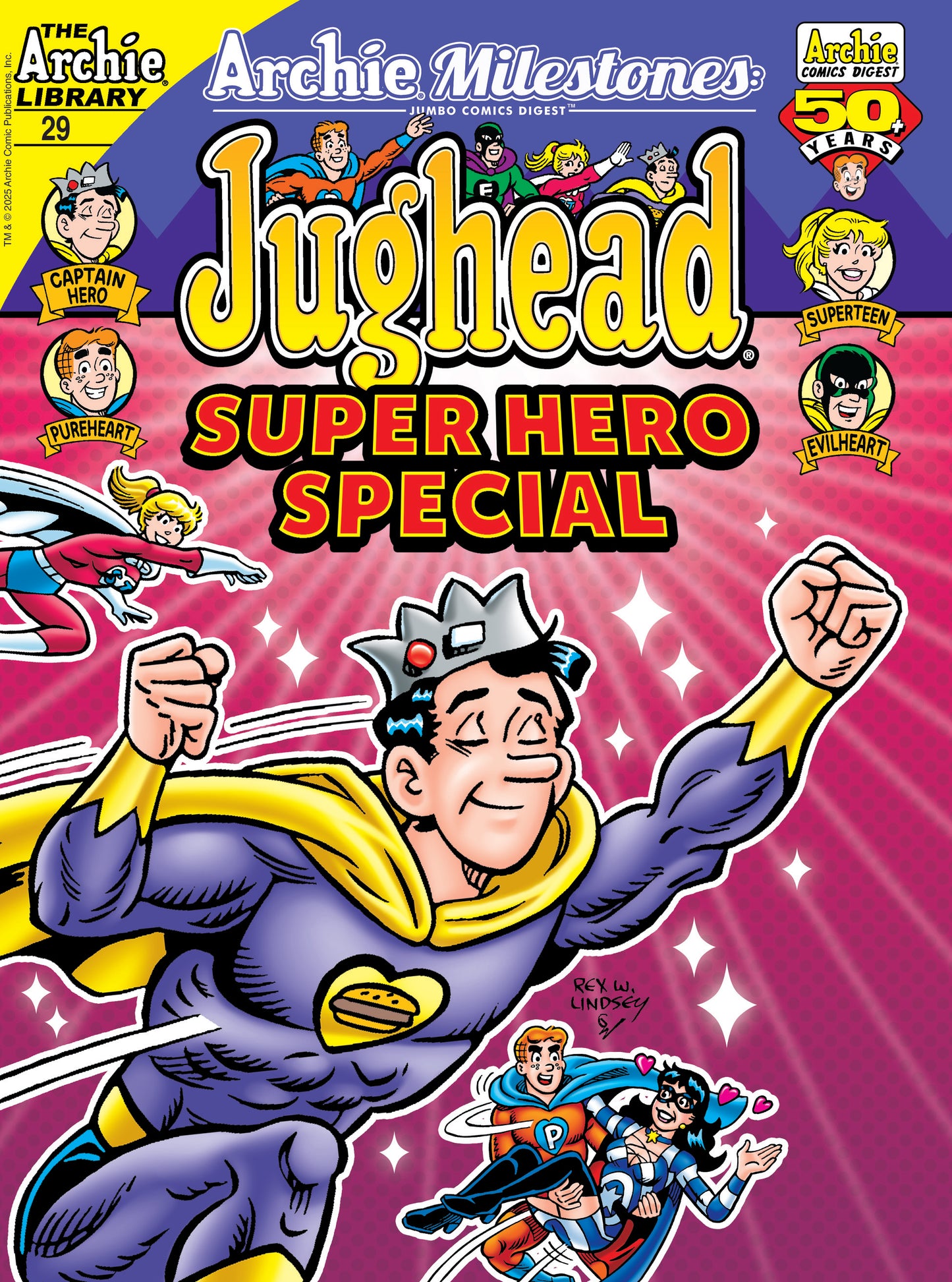 ARCHIE MILESTONES JUMBO COMICS DIGEST #29 JUGHEADS SUPERHERO SPECIAL