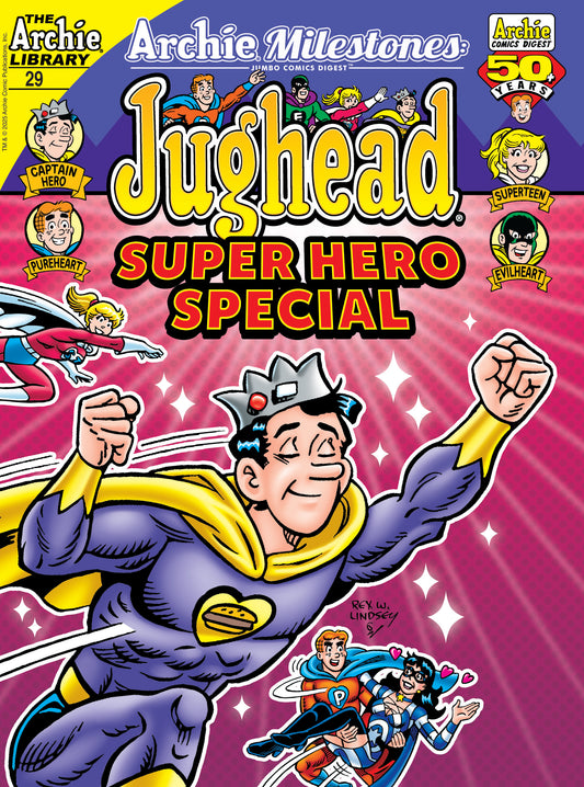 ARCHIE MILESTONES JUMBO COMICS DIGEST #29 JUGHEADS SUPERHERO SPECIAL
