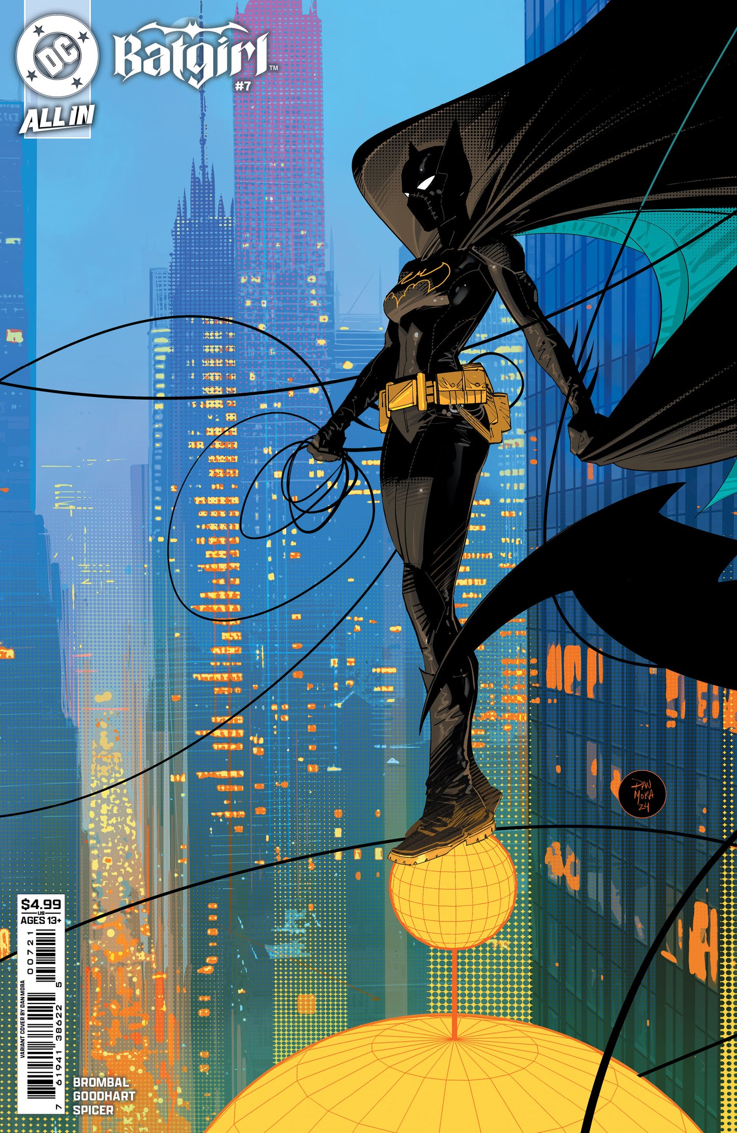 BATGIRL #7 CVR B DAN MORA CARD STOCK VAR