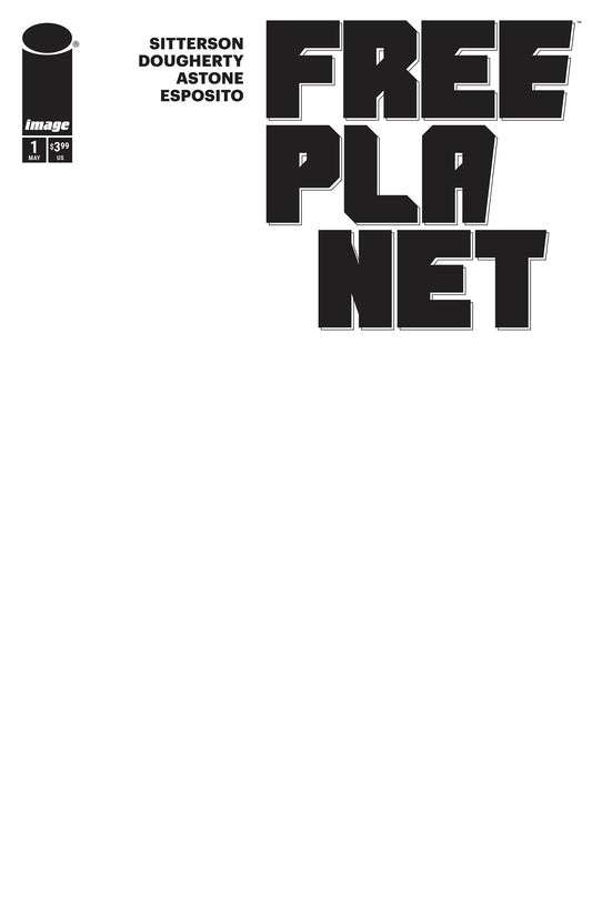FREE PLANET #1 CVR C BLANK SKETCH VAR