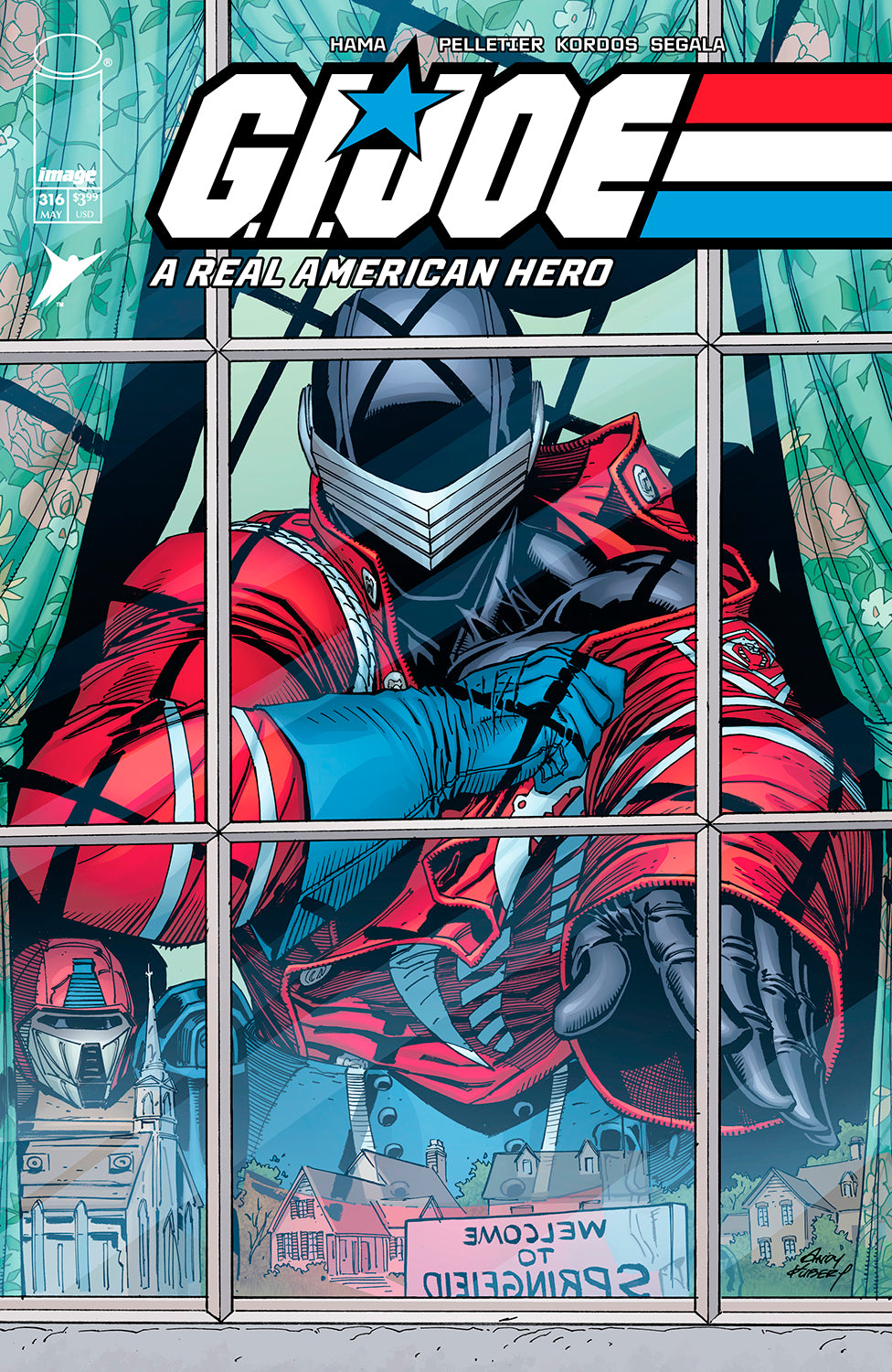 GI JOE A REAL AMERICAN HERO #316 CVR A ANDY KUBERT & LAURA MARTIN