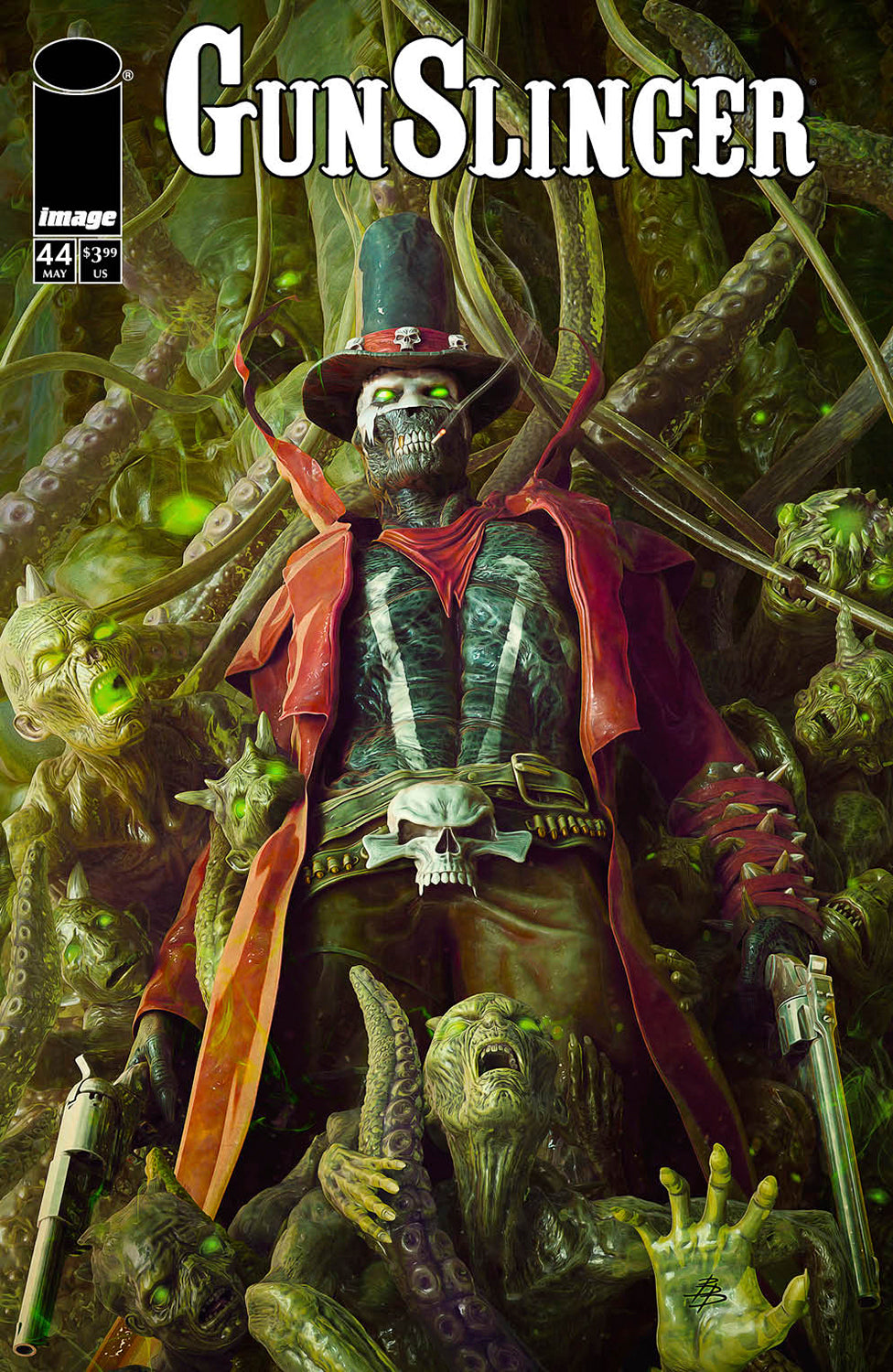 Gunslinger Spawn #44 Cover A Bjorn Barends
