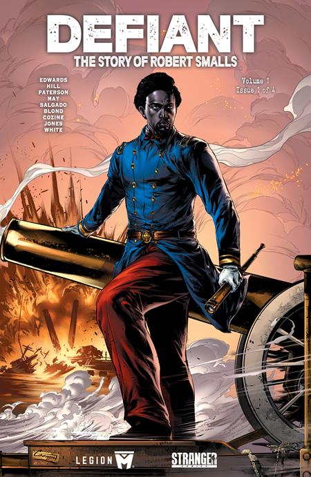 DEFIANT THE STORY OF ROBERT SMALLS #1 (OF 4) CVR A CAANAN WHITE Previously Solicited Thru Diamond Allocations May Occur