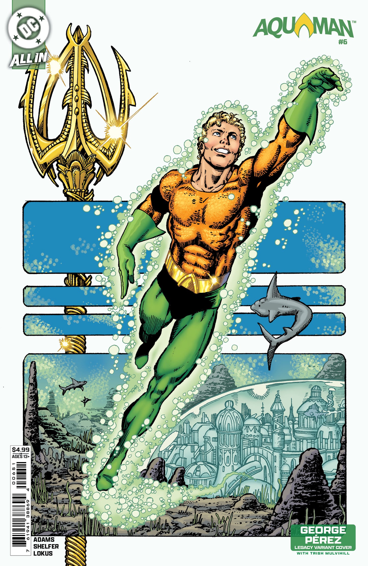 Aquaman #6 Cvr D George Perez Legacy Card Stock Variant