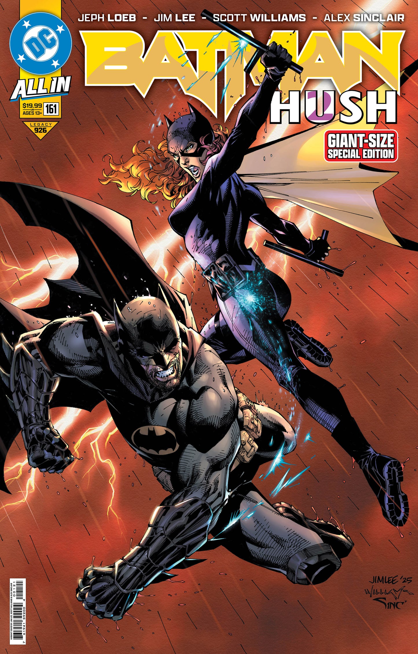 BATMAN #161 GIANT SIZED SPECIAL EDITION CVR B JIM LEE FOIL VAR