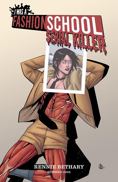 I Was A Fashion School Serial Killer #3 (Of 5) Cover B Daniel Hillyard & Michelle Madsen Interview Emma Corrin Homage Var (MR)