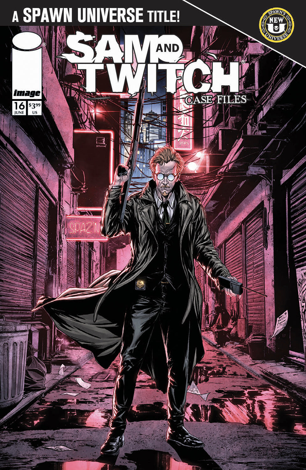 SPAWN SAM AND TWITCH CASE FILES #16 CVR B RAYMOND GAY TWITCH VAR