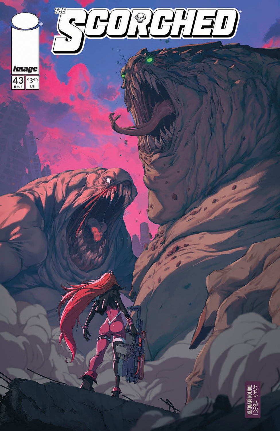 SPAWN SCORCHED #43 CVR A TONTON REVOLVER