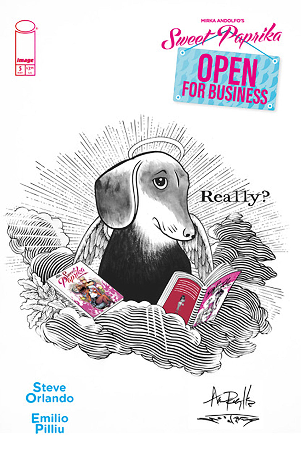 Mirka Andolfos Sweet Paprika Open For Business #5 (Of 5) Cvr D Aaron Reynolds Variant (MR)