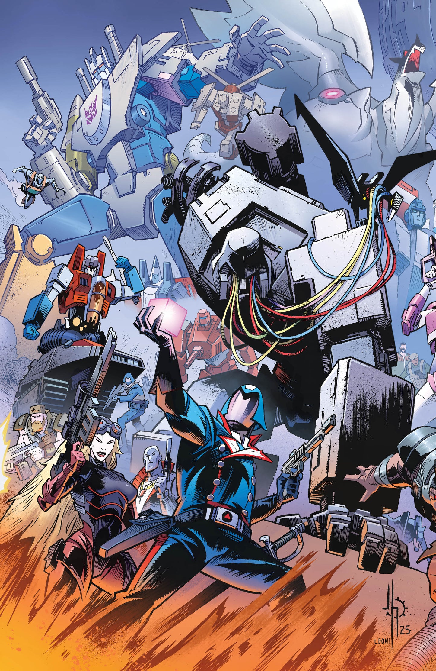 Transformers #21 Cvr F Jason Howard Energon Universe Second Anniversary Variant