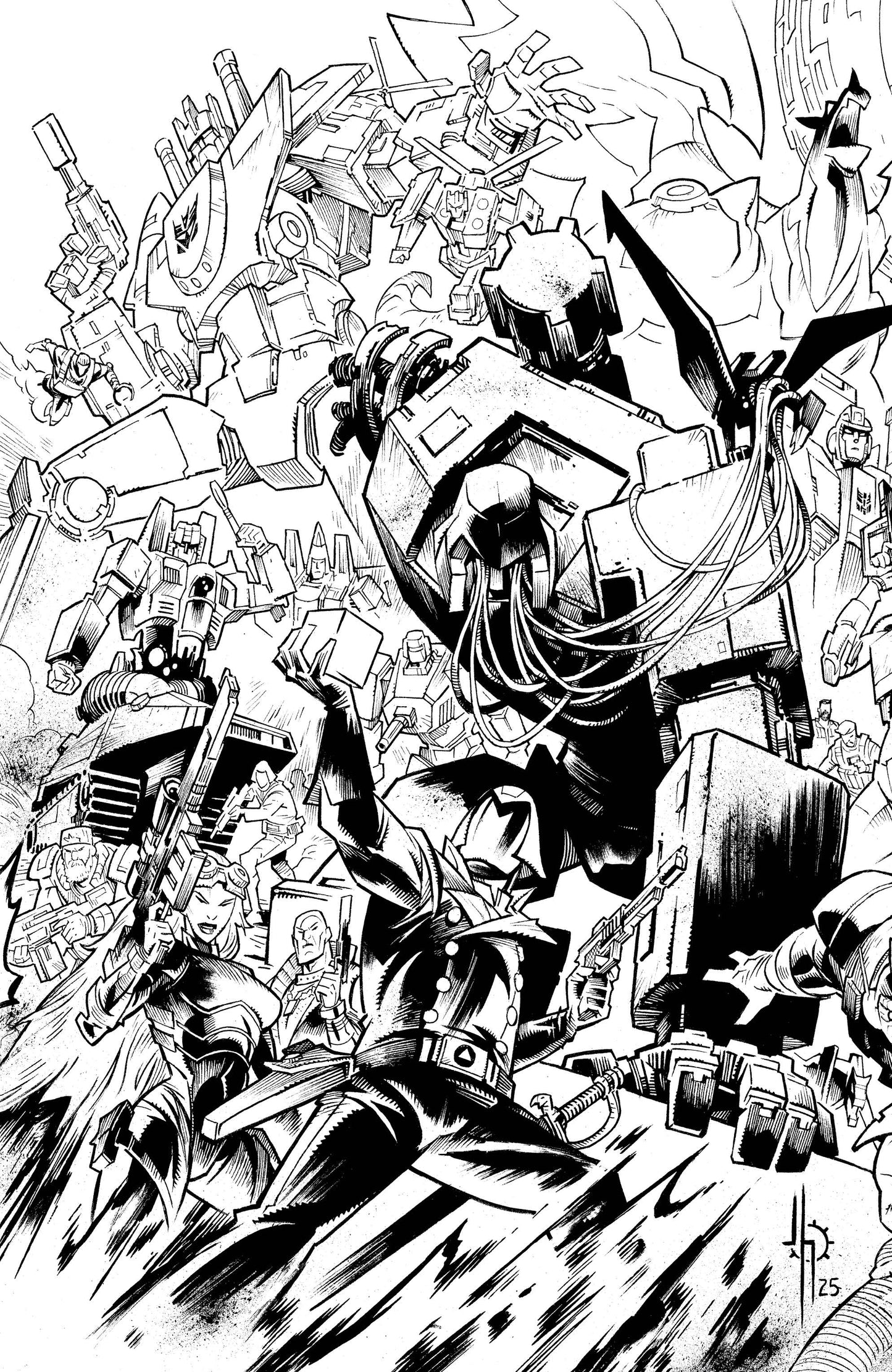 Transformers #21 Cvr G Jason Howard Energon Universe Second Anniversary Variant
