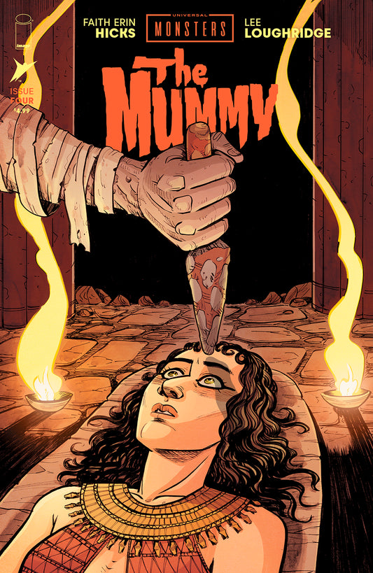 Universal Monsters The Mummy #4 (Of 4) Cover A Faith Erin Hicks