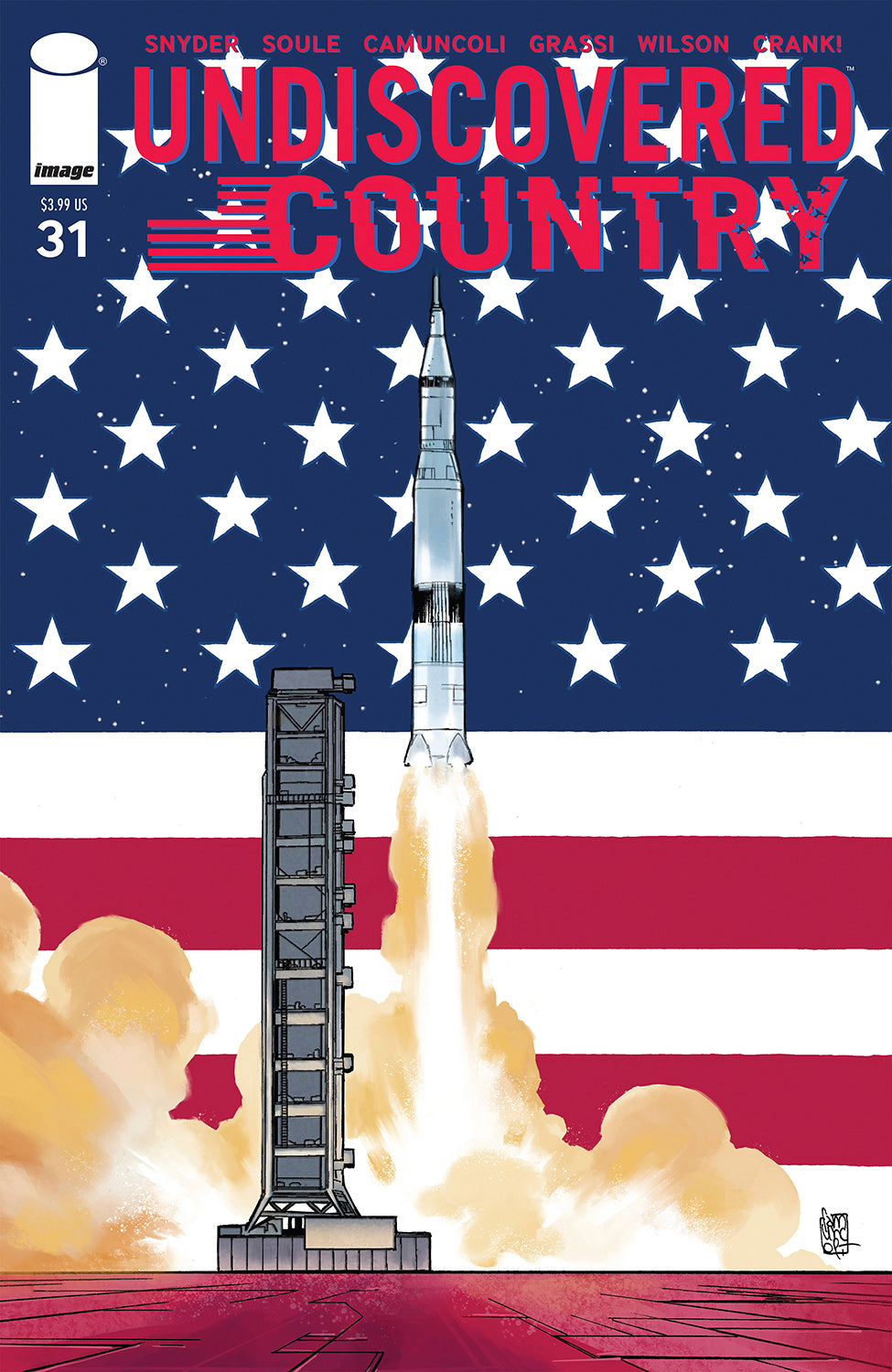 Undiscovered Country #31 Cover A Giuseppe Camuncoli (MR)