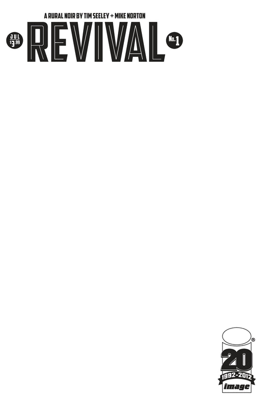 REVIVAL #1 FACSIMILE EDITION CVR C BLANK SKETCH VAR (MR)