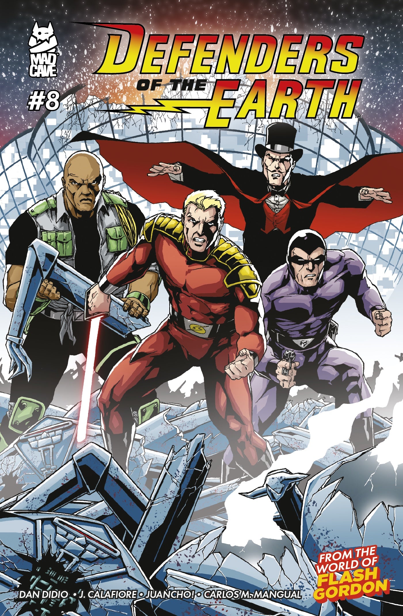Defenders Of The Earth #8 (Of 8) Cover A Jim Calafiore