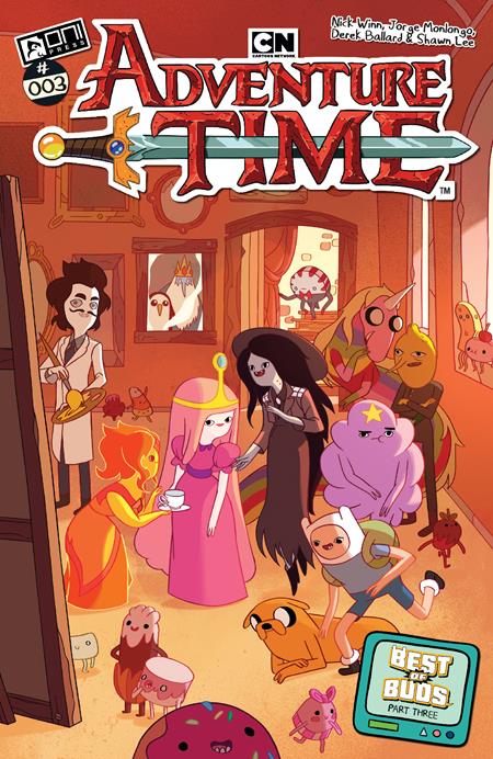 Adventure Time (2025) #3 Cover B Jorge Monlongo Variant