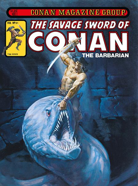 Savage Sword Of Conan The Original Comics Omnibus HC, Vol 5: Direct Market Exclusive Joe Chiodo Cover (MR)