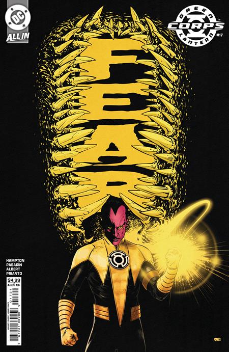 GREEN LANTERN CORPS #17 CVR B JORGE FORNES CARD STOCK VAR