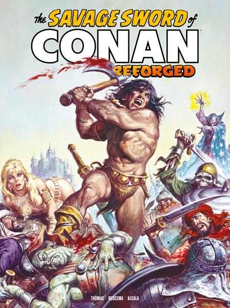 SAVAGE SWORD OF CONAN REFORGED #5 CVR D EARL NOREM FOIL VAR (MR)