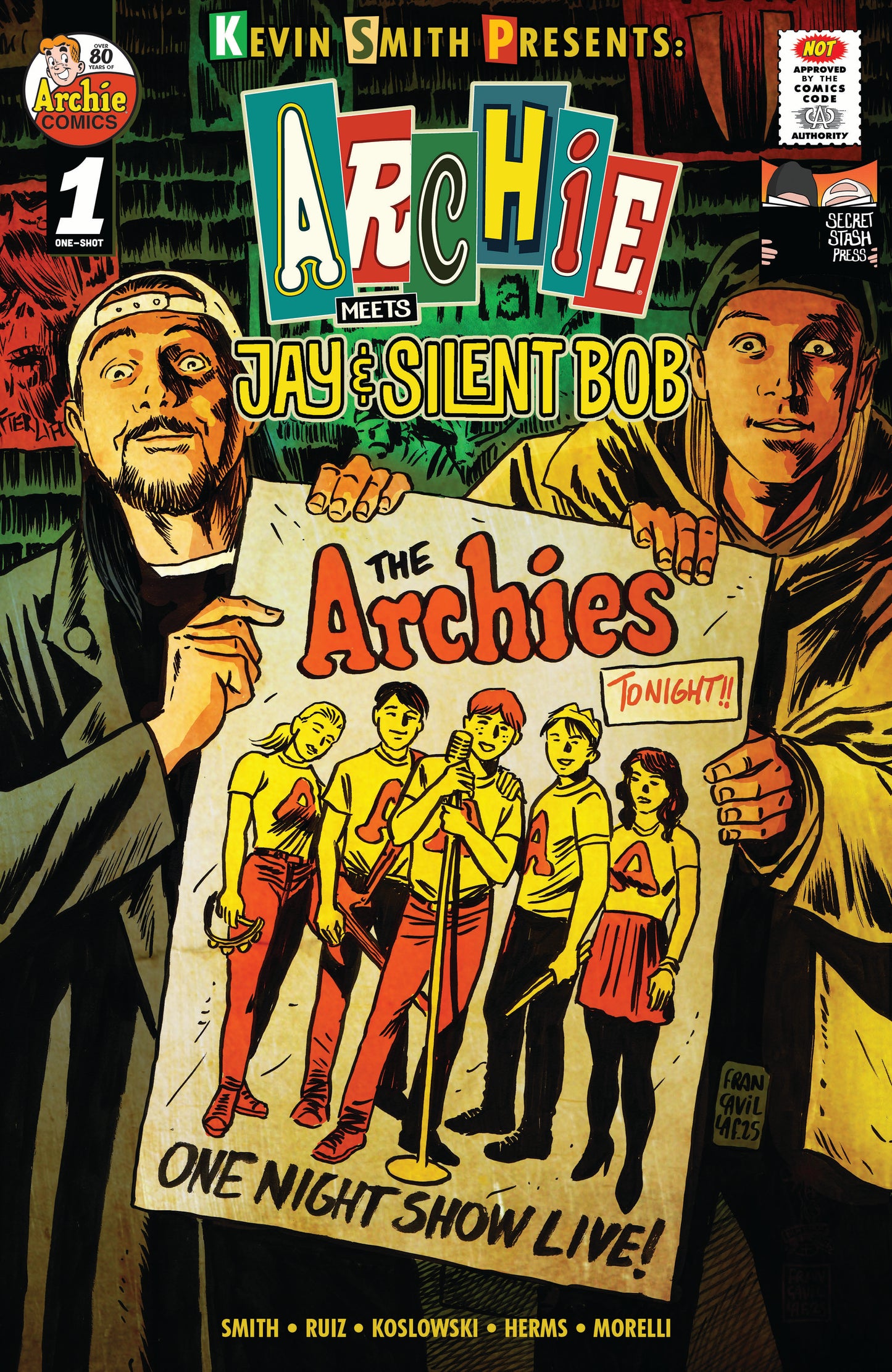 ARCHIE MEETS JAY AND SILENT BOB #1 (ONE SHOT) CVR C FRANCESCO FRANCAVILLA VAR (MR)