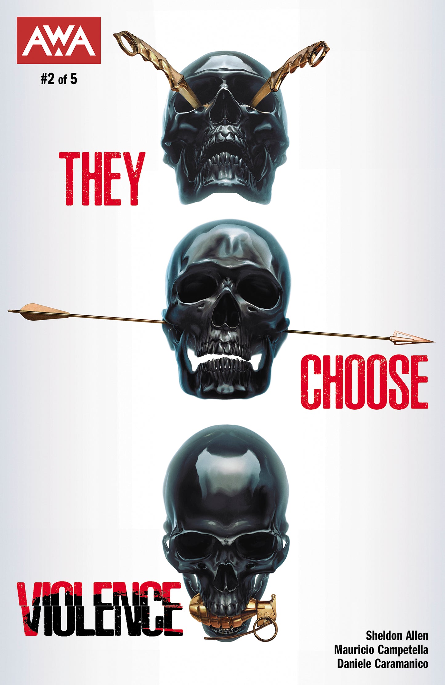 THEY CHOOSE VIOLENCE #2 (OF 5) CVR A RAZZAH (MR)