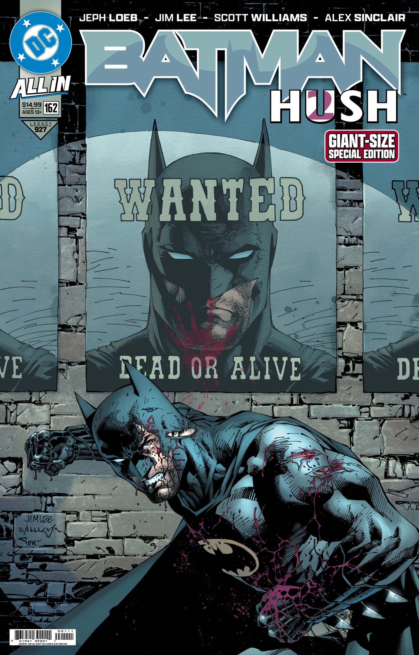 BATMAN #162 GIANT SIZED SPECIAL EDITION CVR A JIM LEE