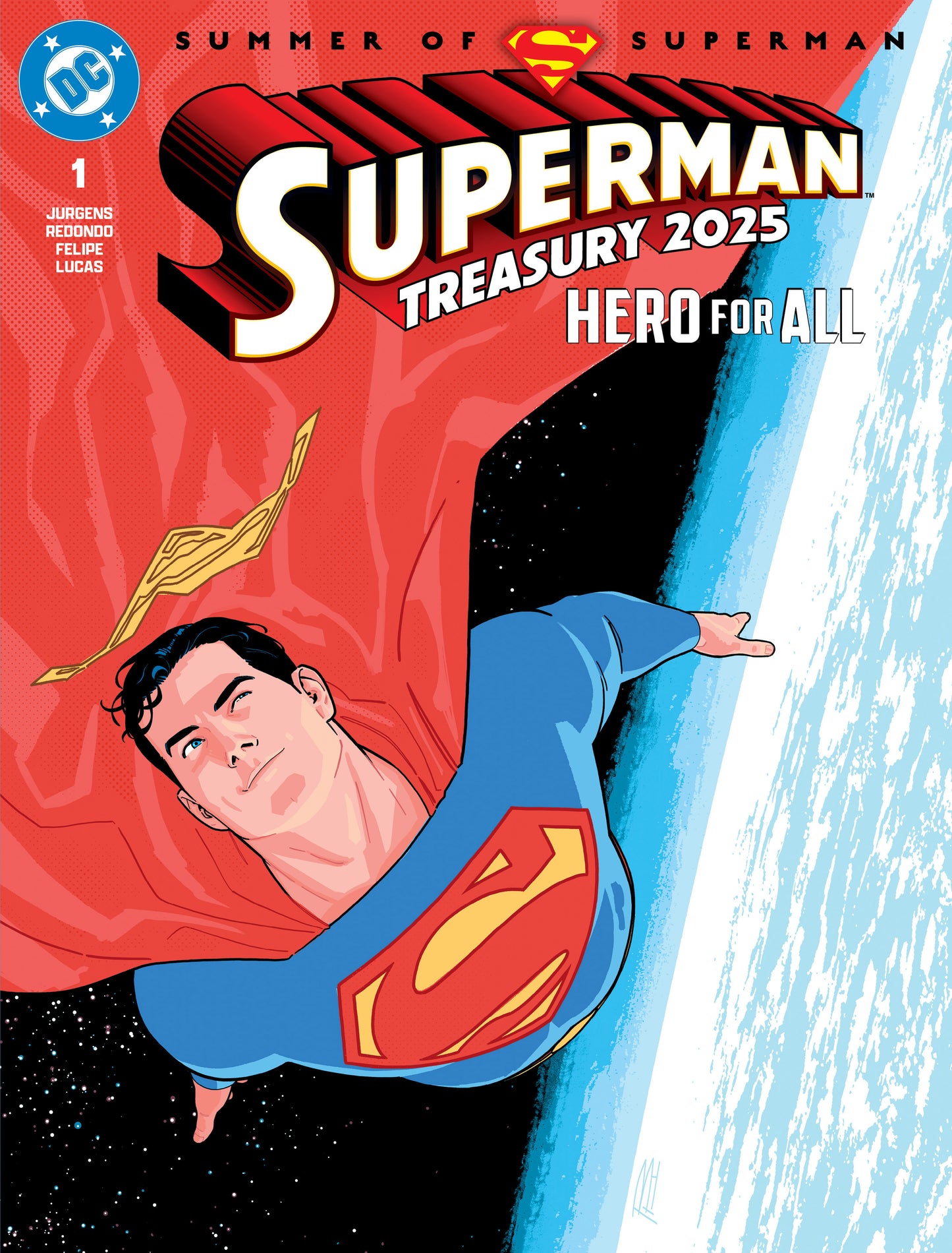 SUPERMAN TREASURY 2025 HERO FOR ALL #1 (ONE SHOT) CVR A BRUNO REDONDO