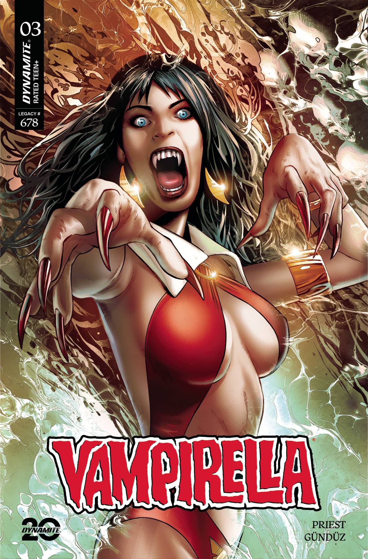 VAMPIRELLA (2025) #3 CVR F GREG LAND FOIL VAR