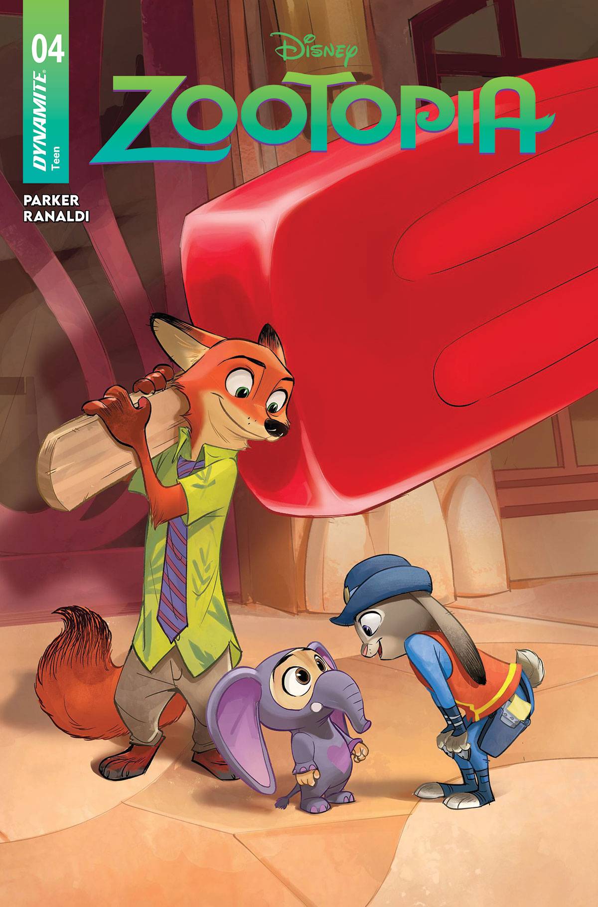 ZOOTOPIA #4 CVR D STORYBOOK ART VAR