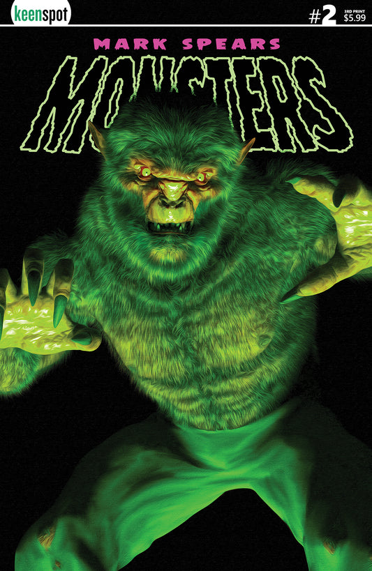 Mark Spears Monsters #2 Third Printing Cover A Mark Spears The Werewolf