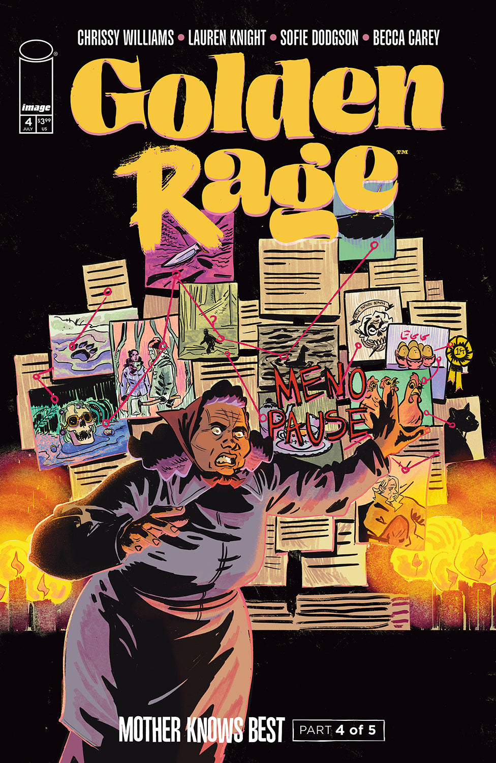 GOLDEN RAGE MOTHER KNOWS BEST #4 (OF 5) CVR A LAUREN KNIGHT (MR)