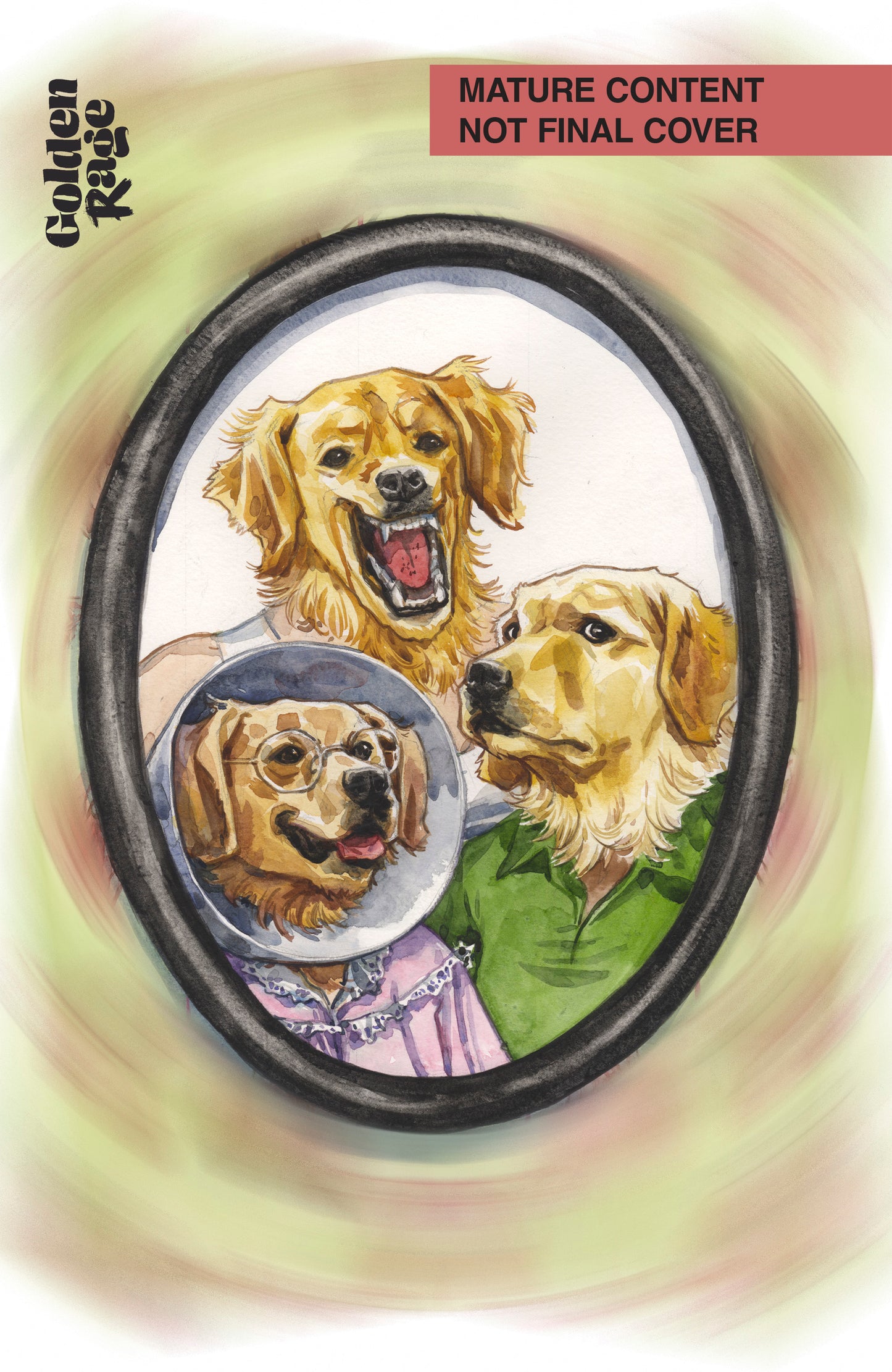 GOLDEN RAGE MOTHER KNOWS BEST #4 (OF 5) CVR B JILL THOMPSON VAR (MR)