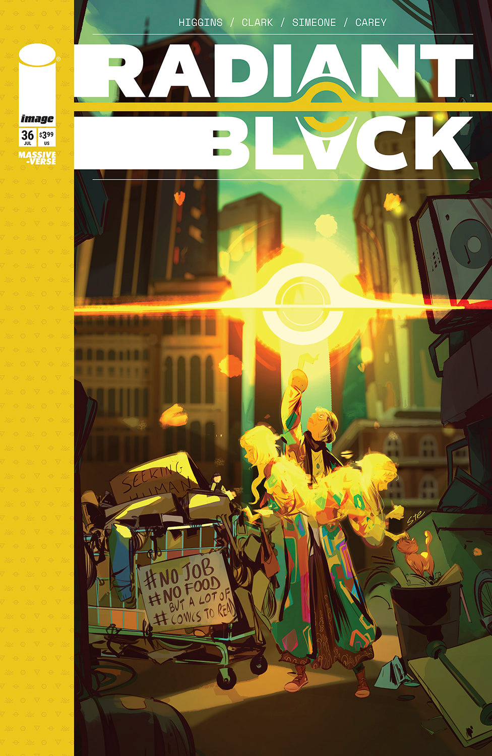 RADIANT BLACK #36 CVR A STEFFANO SIMEONE