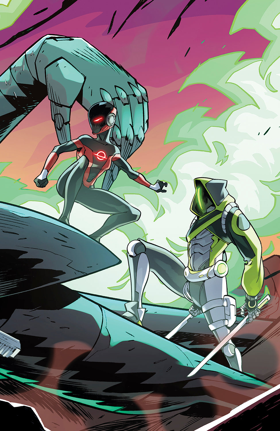 RADIANT BLACK #36 CVR B RICCARDO ROBALDO CONNECTING VAR