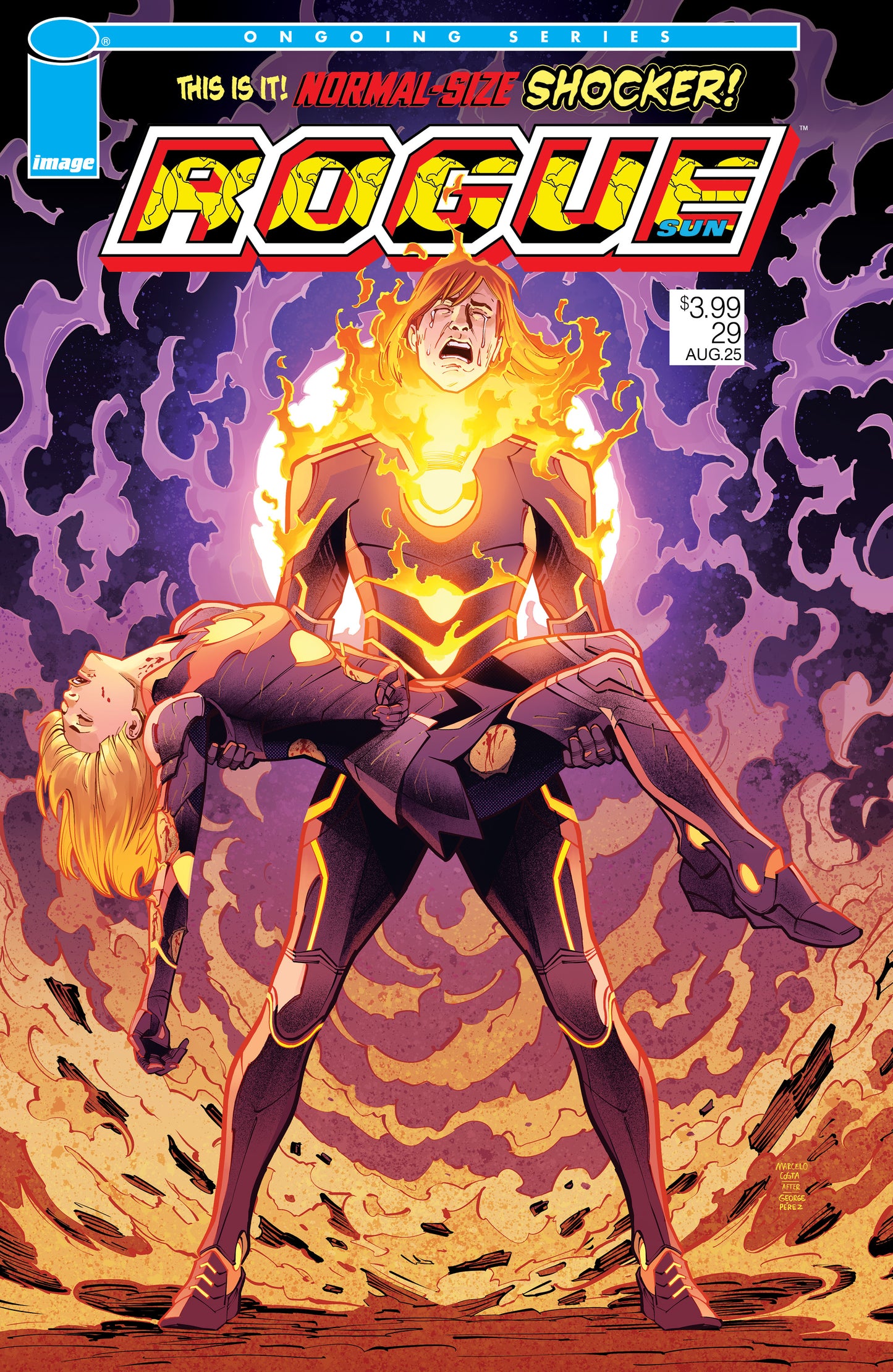 ROGUE SUN #29 CVR B INC 1:25 MARCELO COSTA VAR