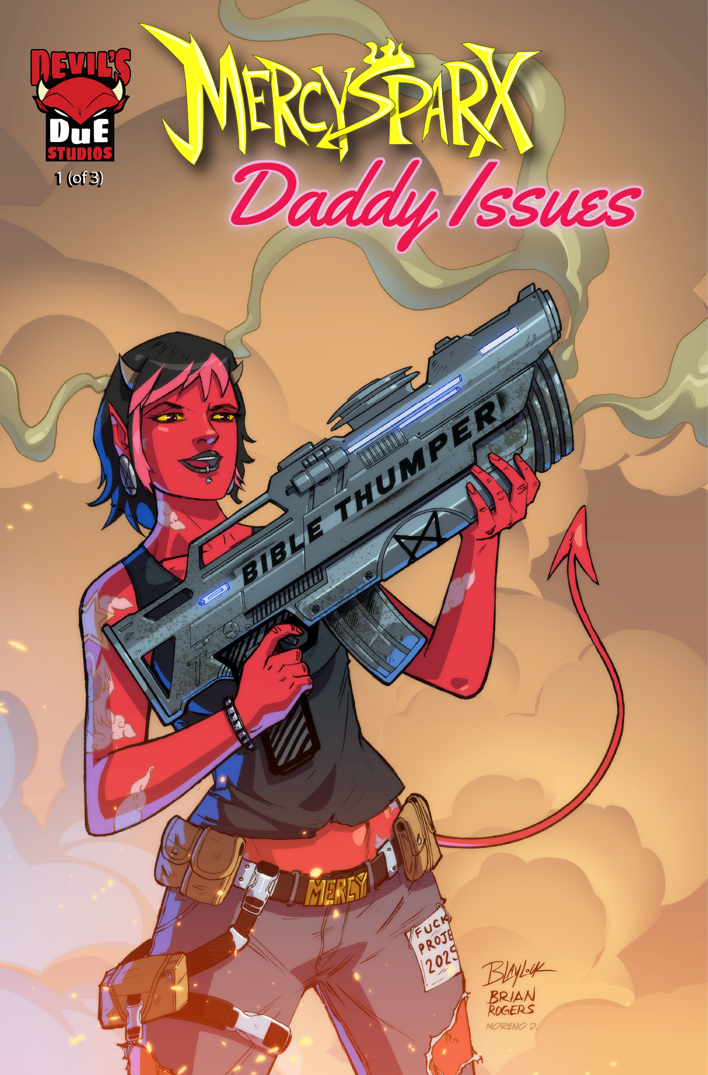 MERCY SPARX DADDY ISSUES #1 (OF 3) CVR B JOSH BLAYLOCK & BRIAN ROGERS VAR (MR)