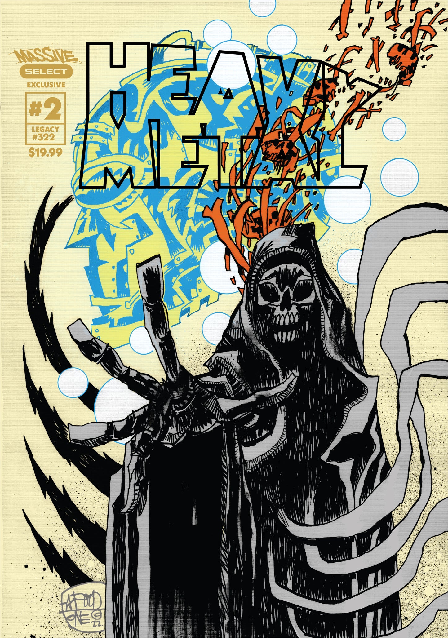 HEAVY METAL MAGAZINE #2 CVR D JIM MAHFOOD MASSIVE SELECT EXCLUSIVE VAR (MR)