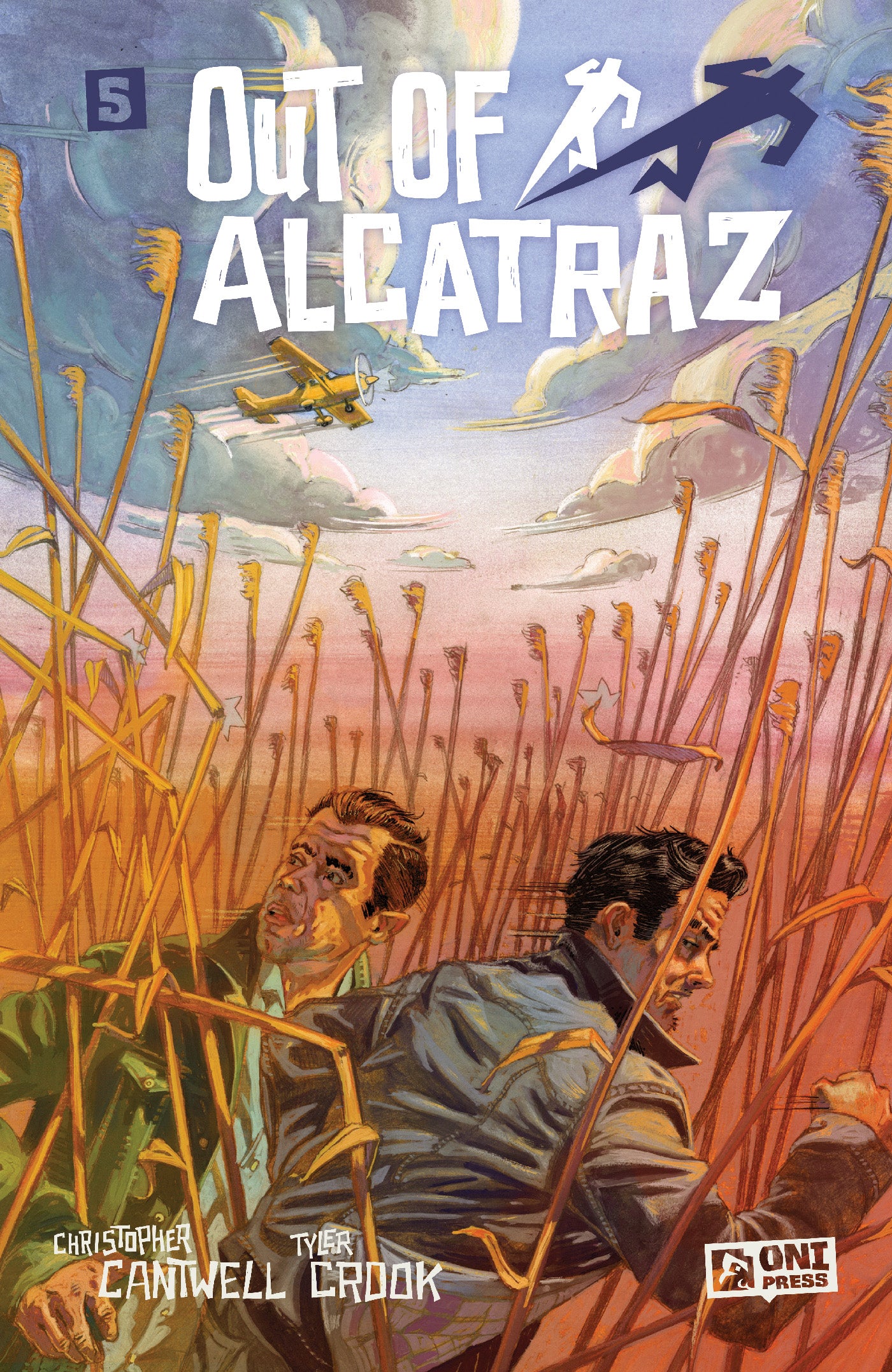 OUT OF ALCATRAZ #5 (OF 5) CVR B OLIVER DOMINGUEZ VAR