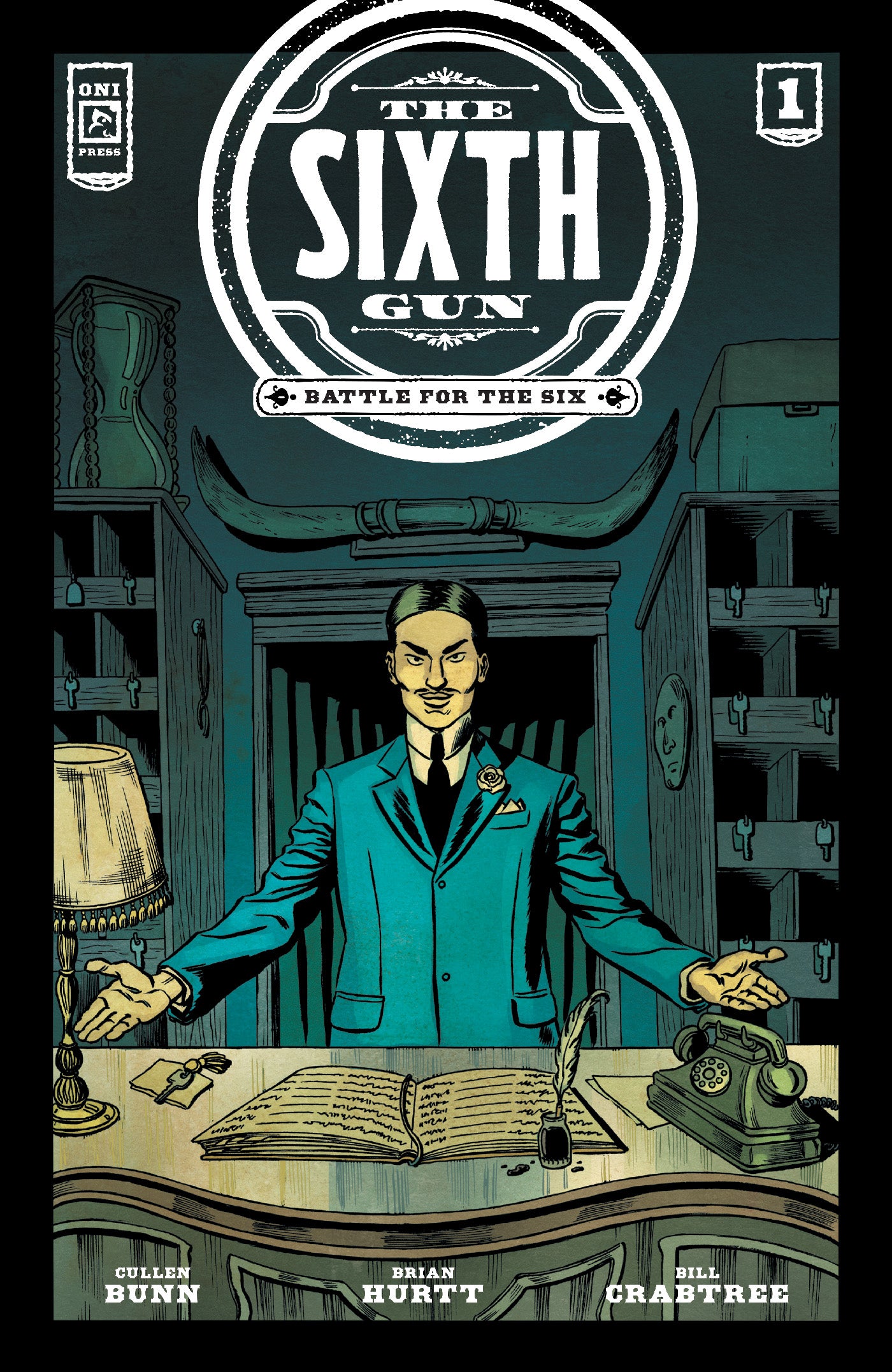 SIXTH GUN BATTLE FOR THE SIX #1 (OF 3) CVR B VALERIA BURZO VAR