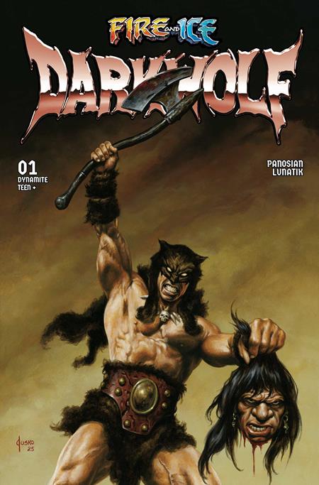 FIRE AND ICE DARKWOLF #1 CVR C JOE JUSKO VAR