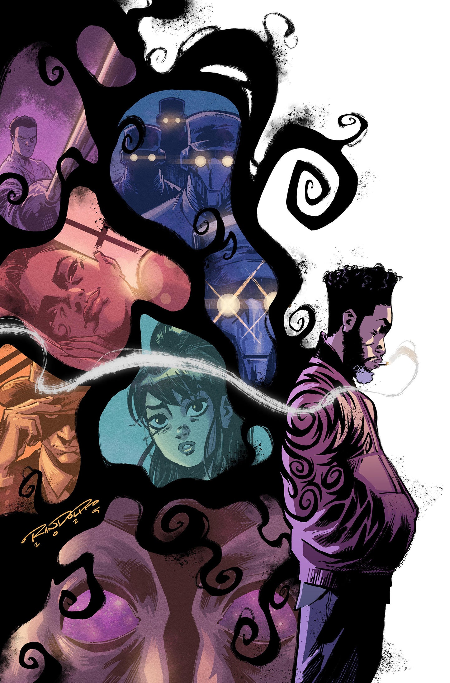 ANCESTRAL RECALL #1 (OF 5) CVR B 3 COPY KHARY RANDOLPH UNLOCK VAR