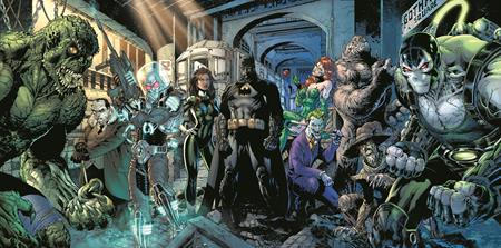 BATMAN #163 CVR E JIM LEE & SCOTT WILLIAMS BATMAN CONNECTING GATEFOLD VAR