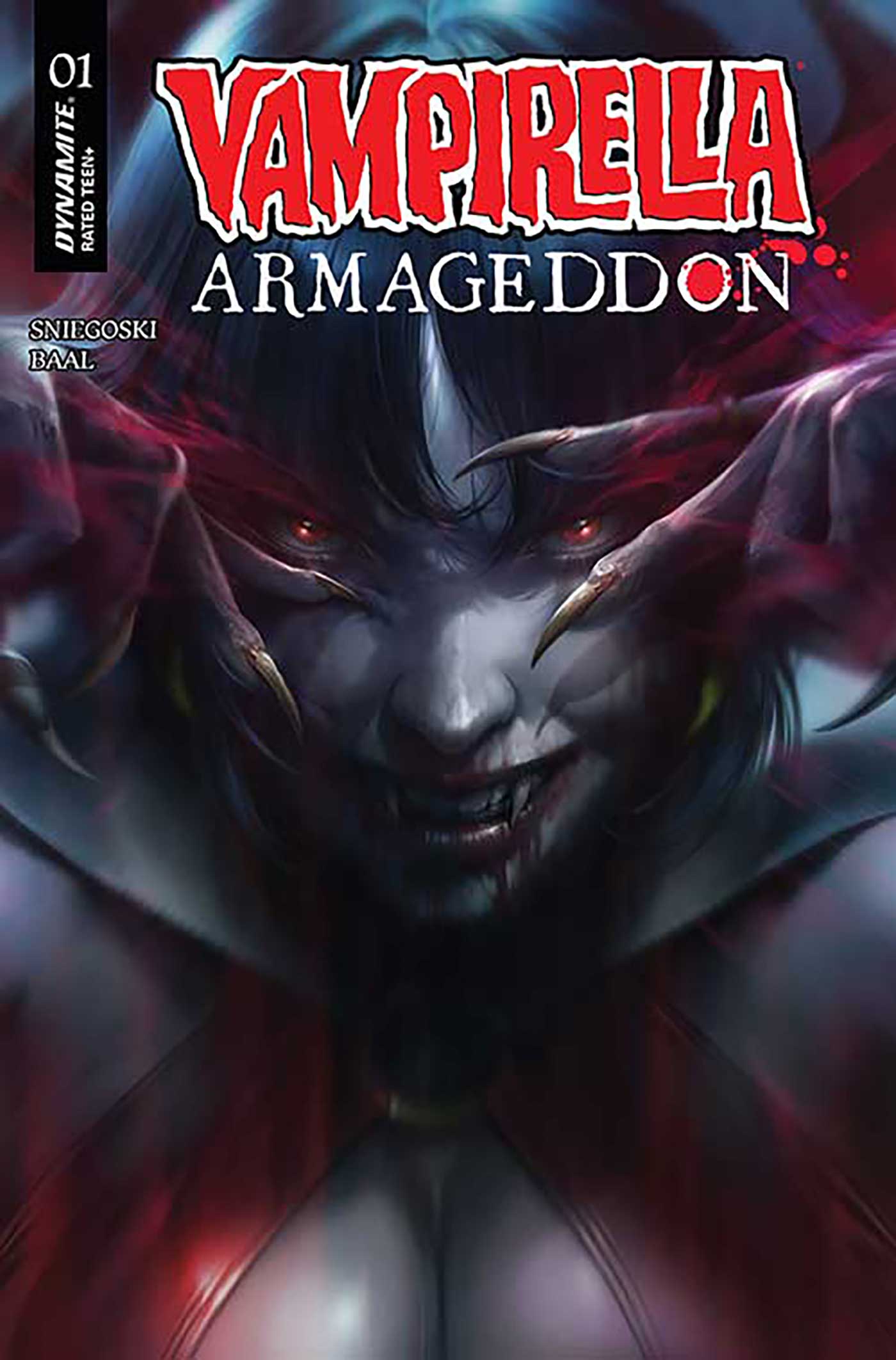 VAMPIRELLA ARMAGEDDON #1 CVR F FRANCESCO MATTINA FOIL VAR