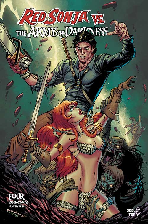 RED SONJA VS AOD #4 CVR B TIM SEELEY VAR